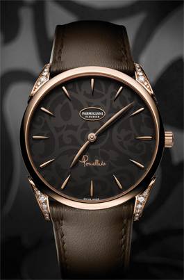 Tonda Pomellato oro rosa con grafito de Parmigiani Fleurier