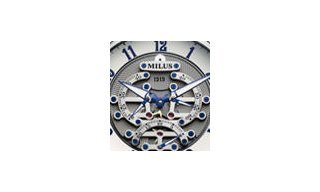 MILUS TIRION TriRetrograde Seconds Skeleton 1919