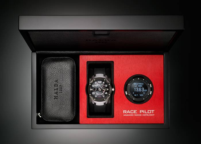 La caja del Halda Race Pilot