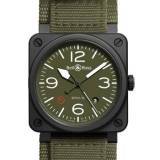 BR03-92 Ceramic Military Type (Tela Caqui de alta resistencia) de Bell & Ross
