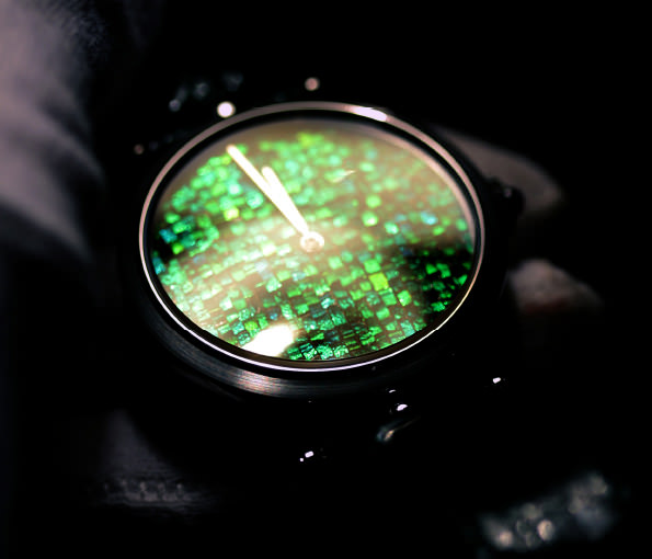El Reloj con acabado Tamamushi de Manu Propria