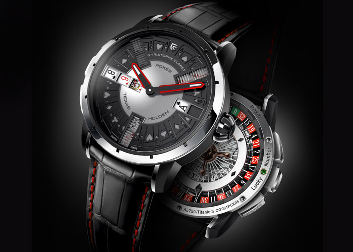 Poker de Christophe Claret (anverso y reverso)