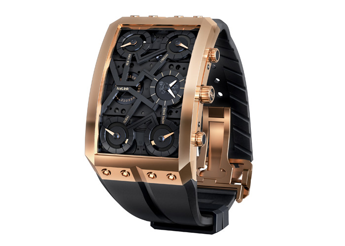 Zermatt Gold VII en Oro Rosa de IceLink (frente)