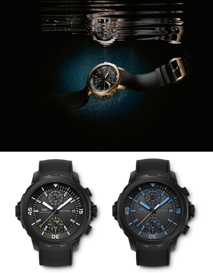 Aquatimer “Expedition Charles Darwin”, “Galapagos Islands” y “50 Years Science for Galapagos” de IWC