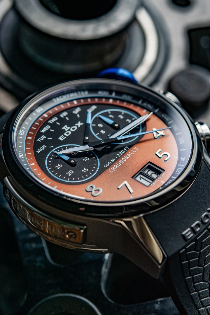 La nueva generación de Chronorally marca la asociación de Edox con BMW M Motorsport.