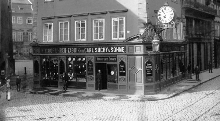 La tienda histórica de Carl Suchy & Söhne's en Viena