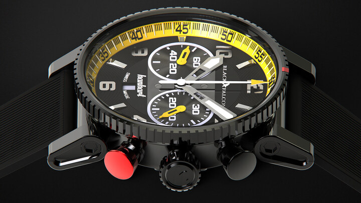 Una edición especial creada con la empresa de deportes de motor Black Falcon.