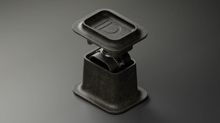 Notpla Rigid es un material de embalaje a base de algas utilizado por la marca Suiza de relojes ID Genève.