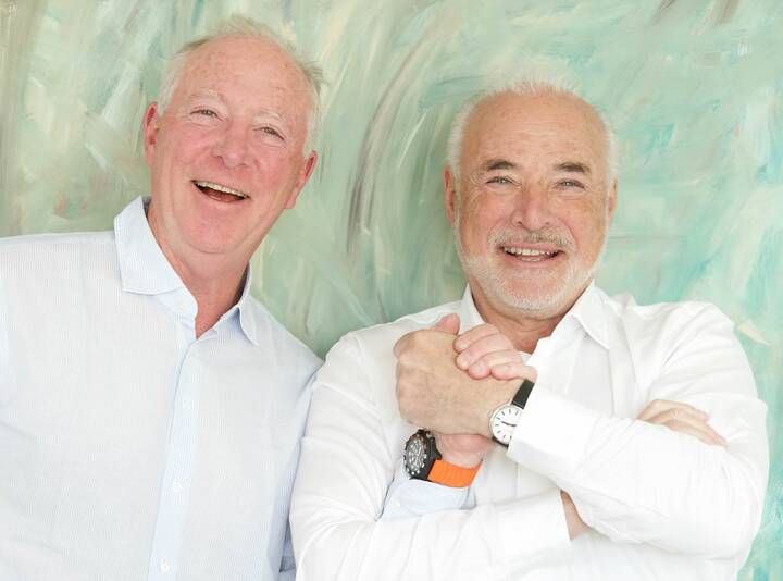 Los hermanos André y Ronnie Bernheim, copropietarios del Mondaine Group