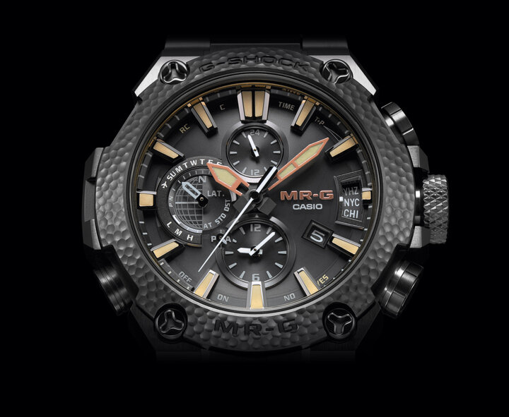 Los nuevos relojes MR-G siguen tres lineas fundamentales: auto-ajuste (con el GPS Hybrid Wave Ceptor), auto-actualización (con el Accurate Time System) y auto-carga (con las Solar Power Technologies).