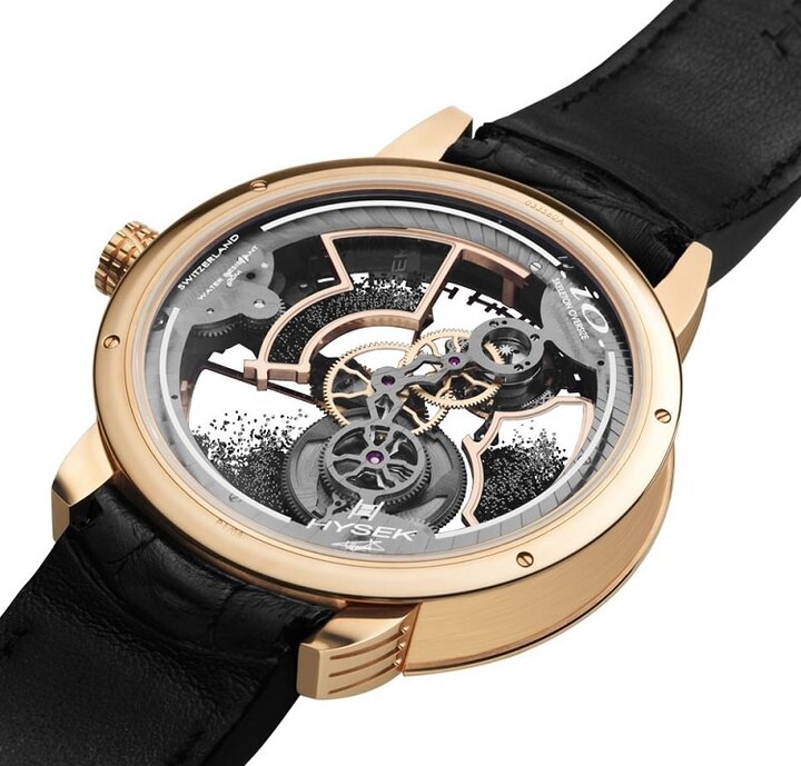 La trasera del IO Squelette Tourbillon