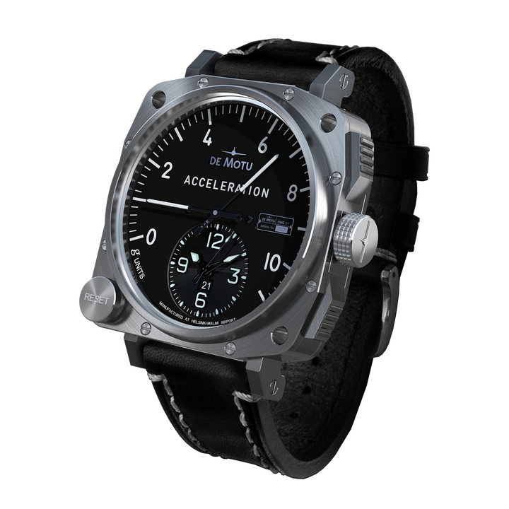 Los DMG Pilot Instruments integran un medidor de g totalmente funcional y un reloj de pulsera. Estará disponible en un futuro próximo.